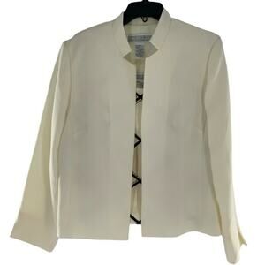 Jessica Howard Vintage Suit Jacket Women's Size 14 Lined Blazer With Tank Top
